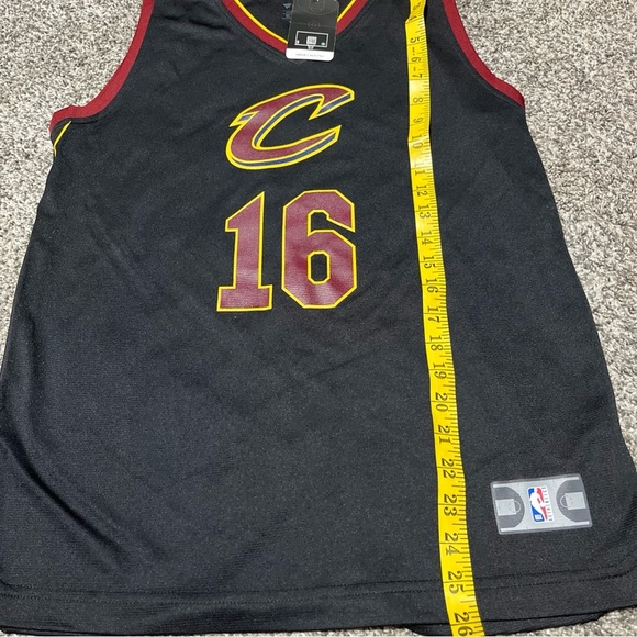 Cleveland Cavaliers Cavs #16 Cedi Osman YOUTH XL Black Basketball Jersey - Picture 3 of 10